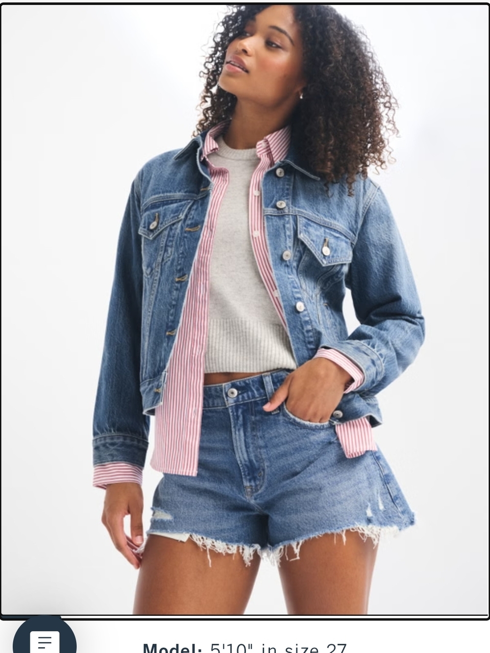 Abercrombie & Fitch High Rise Mom Shorts